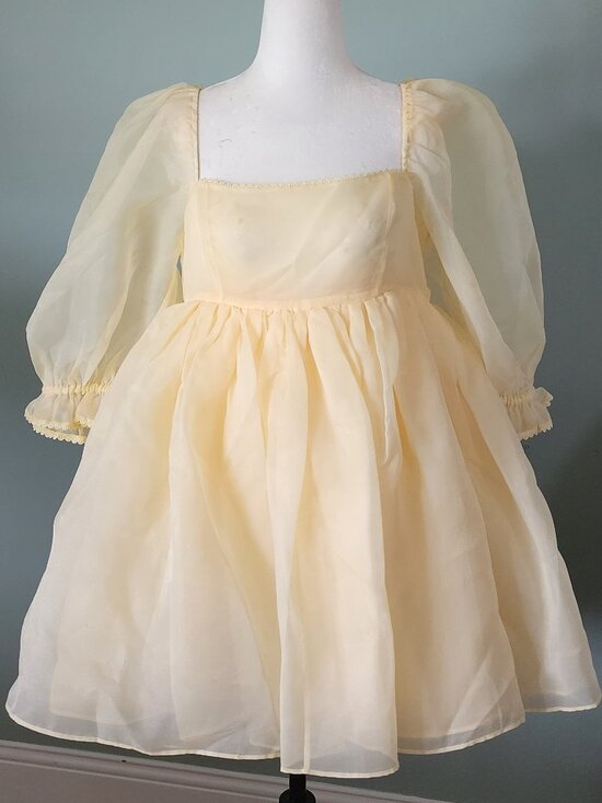 Selkie Dresses & Skirts - Selkie Banana Puff Dress